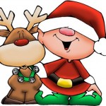 Reindeer and Elf